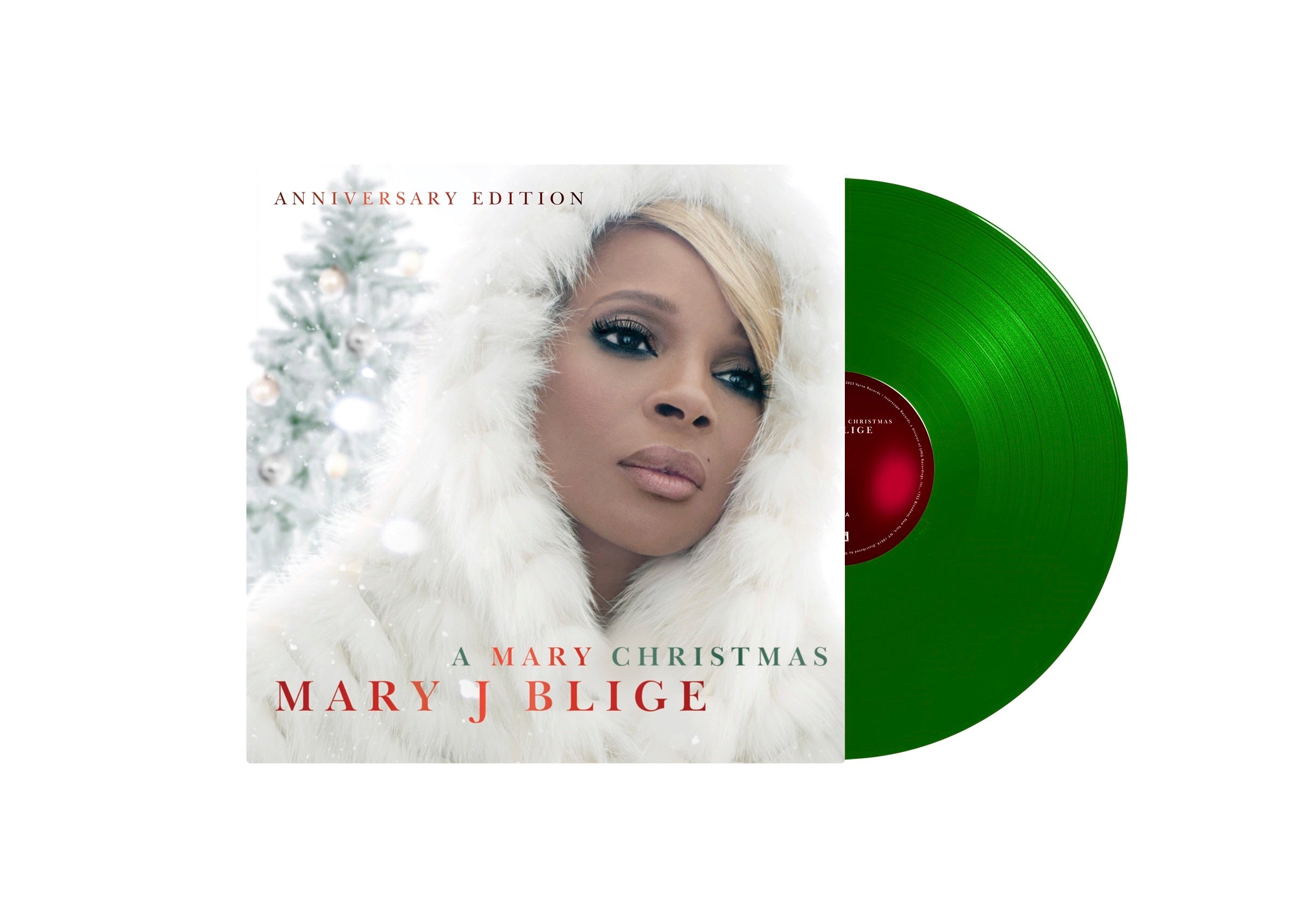 Mary J. Blige | A Mary Christmas (Anniversary Edition) [Translucent Green 2 LP] | Vinyl