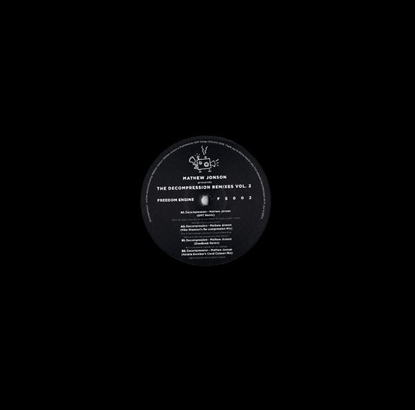 MATHEW JONSON - Mathew Jonson Presents The Decompression Remixes Vol.2 | Vinyl