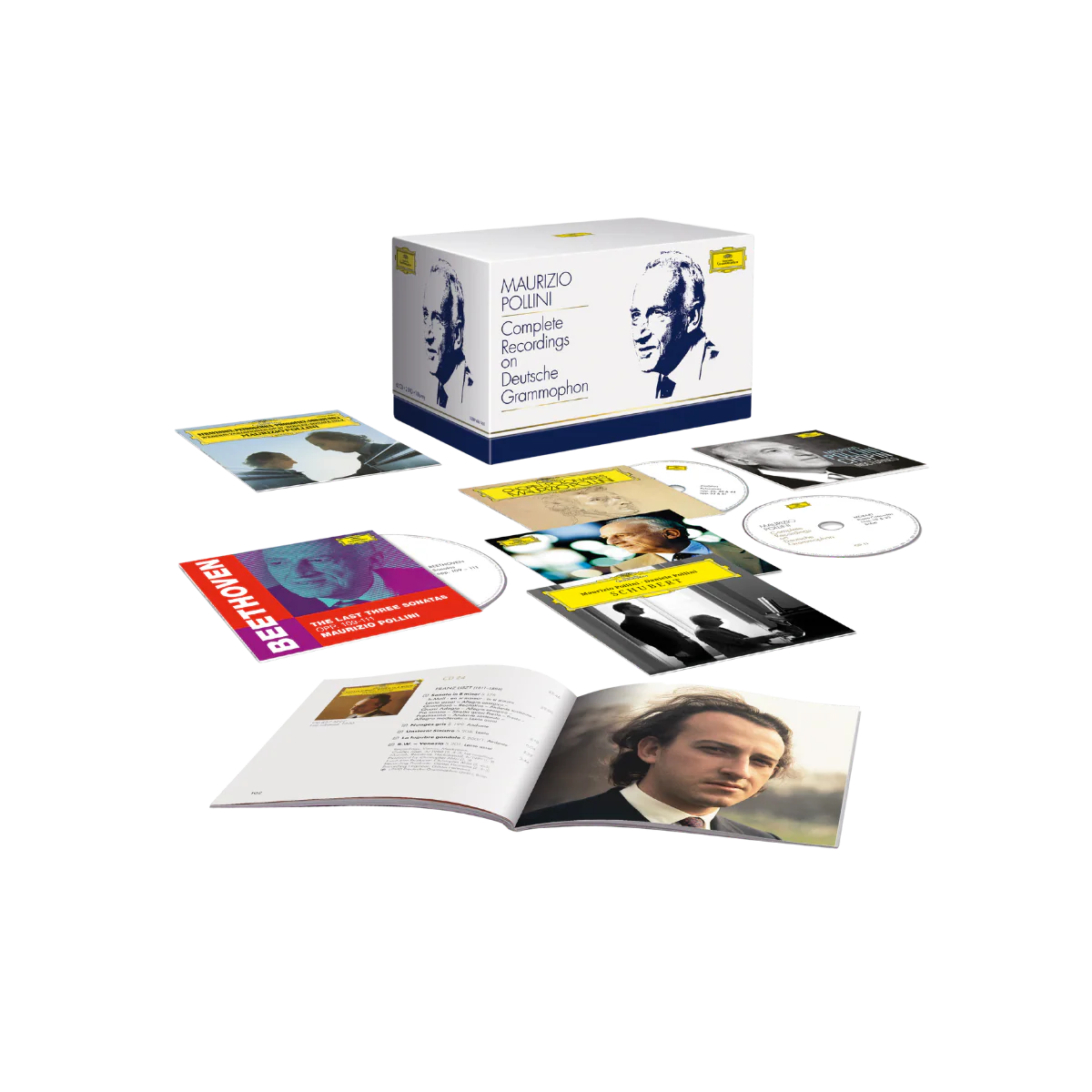 Maurizio Pollini | Complete Recordings on Deutsche Grammophon [62 CD/2 DVD/Blu-ray] | CD