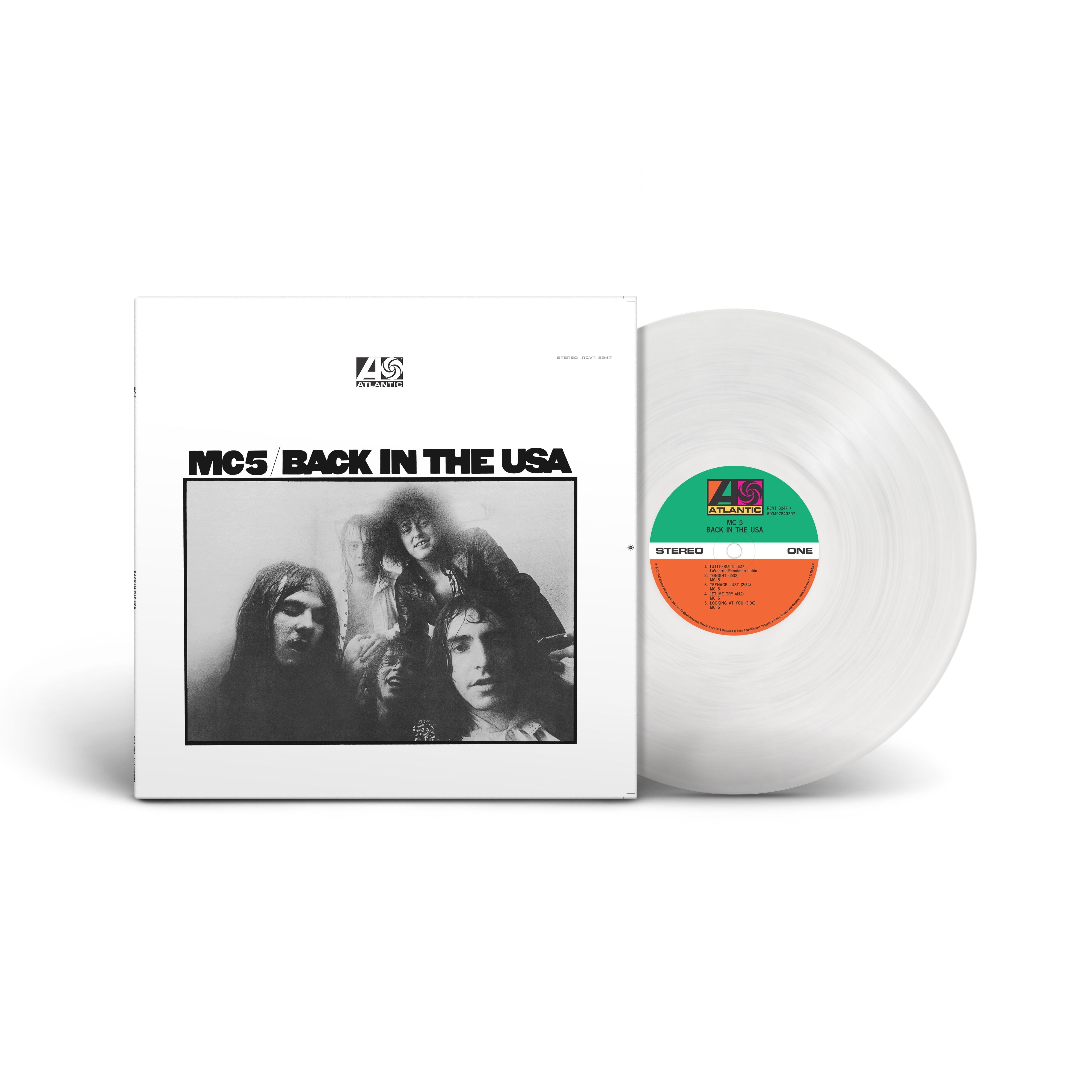 MC5 - Back in The USA (ROCKTOBER / ATL75) (Crystal Clear Diamond Vinyl) | Vinyl