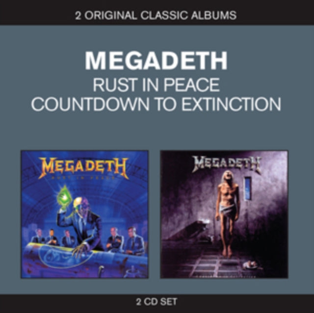 Megadeth - Classic Albums: Countdown to Extinction/ Rust in Pe [Import] (2 Cd's) | CD