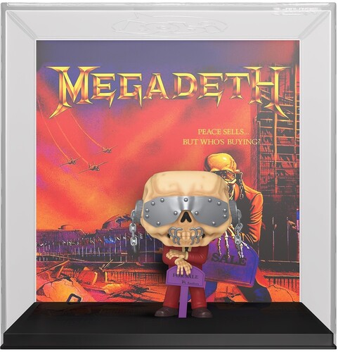 Megadeth | FUNKO POP! ALBUMS: Megadeth - Peace Sells... but Who's Buying? (Large Item, Vinyl Figure) | Action Figure