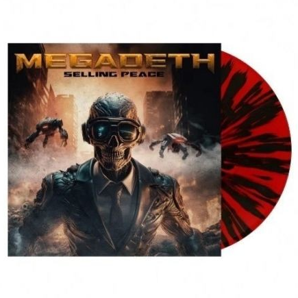 Megadeth - Selling Peace: Monsters of Rock Argentina 1997 (Limited Edition, Red / Black Splatter Colored Vinyl) [Import] | Vinyl