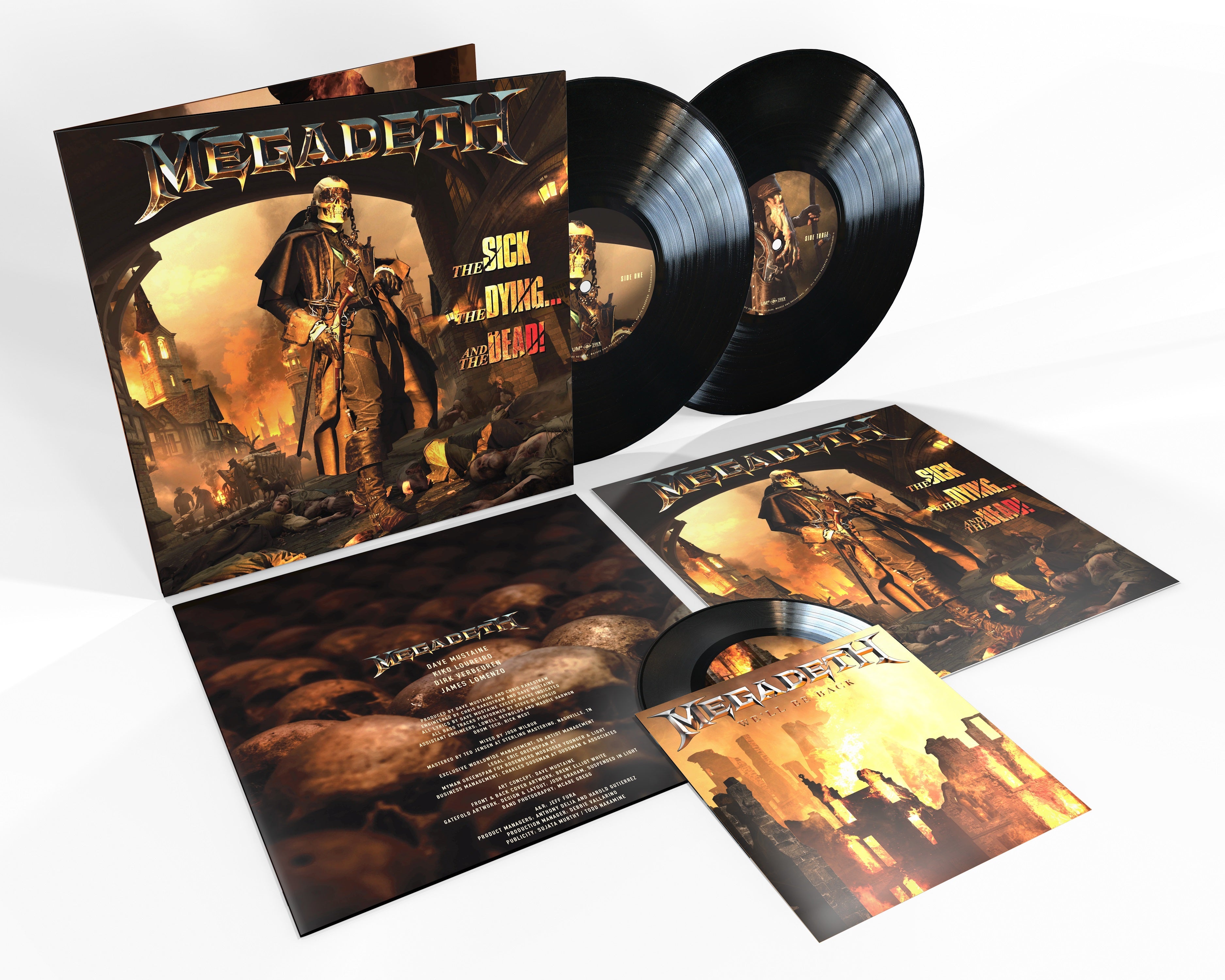 Megadeth - The Sick, The Dying… And The Dead! [Deluxe 2 LP/7" Single] | Vinyl