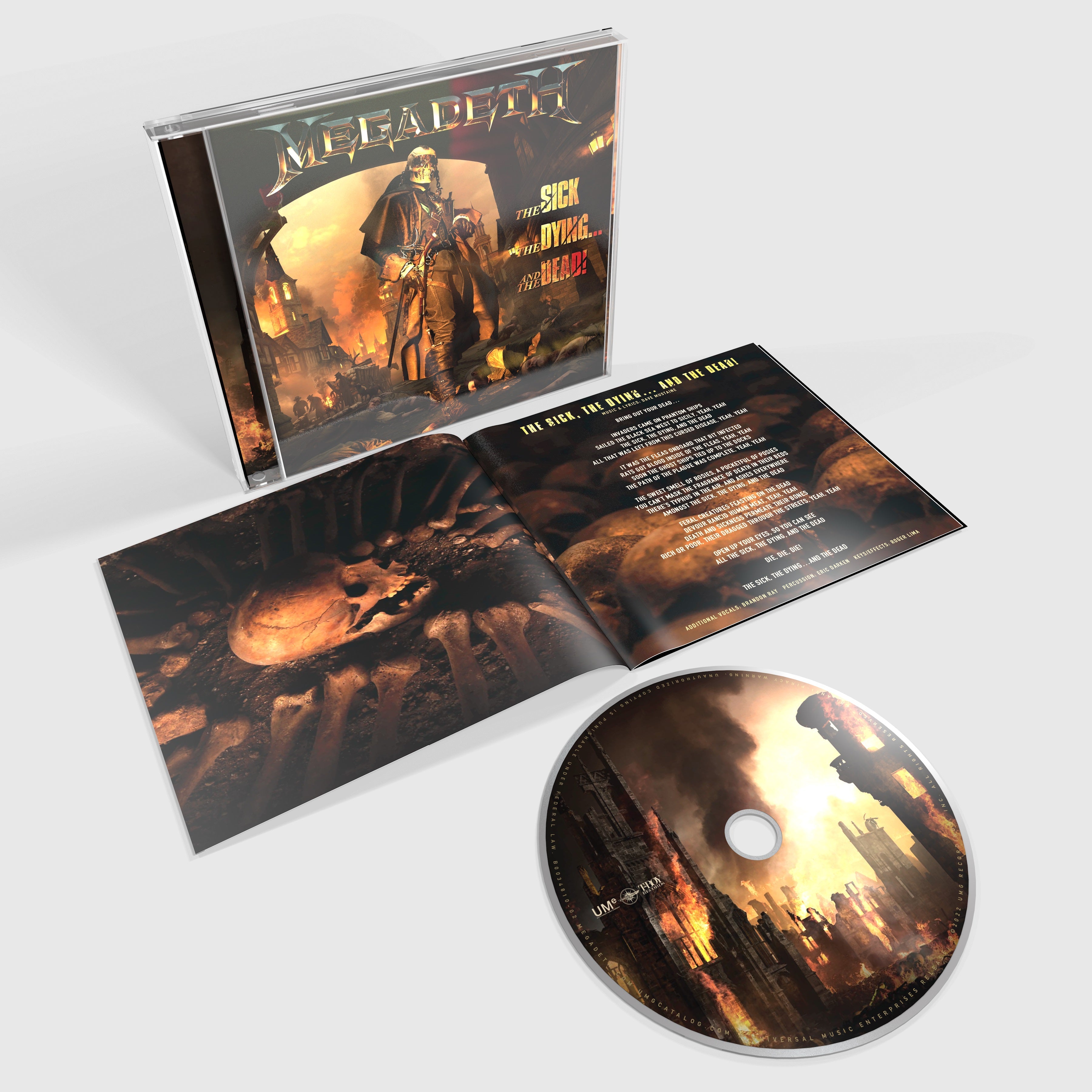Megadeth - The Sick, The Dying… And The Dead! [w/ Sticker Set] | CD