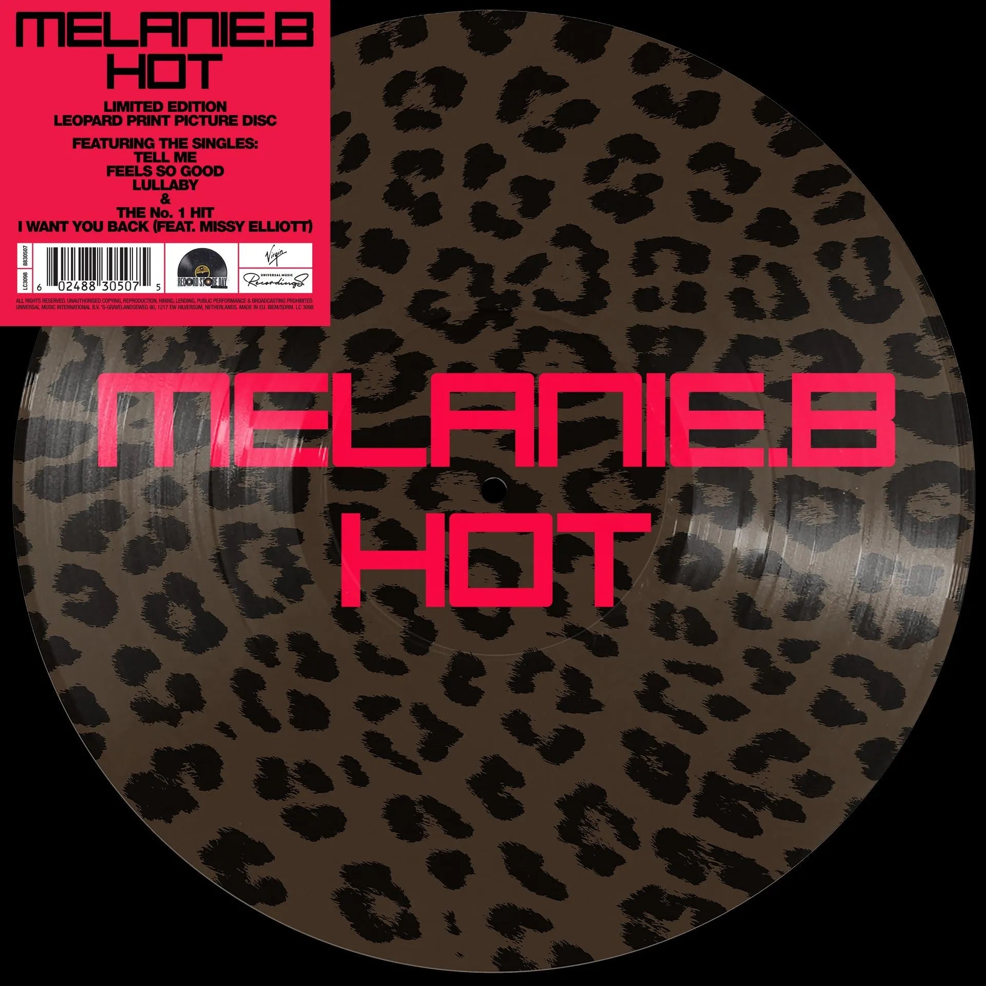 Melanie B - Hot (RSD 4.18.26) [Leopard Print Picture Disc] | Vinyl