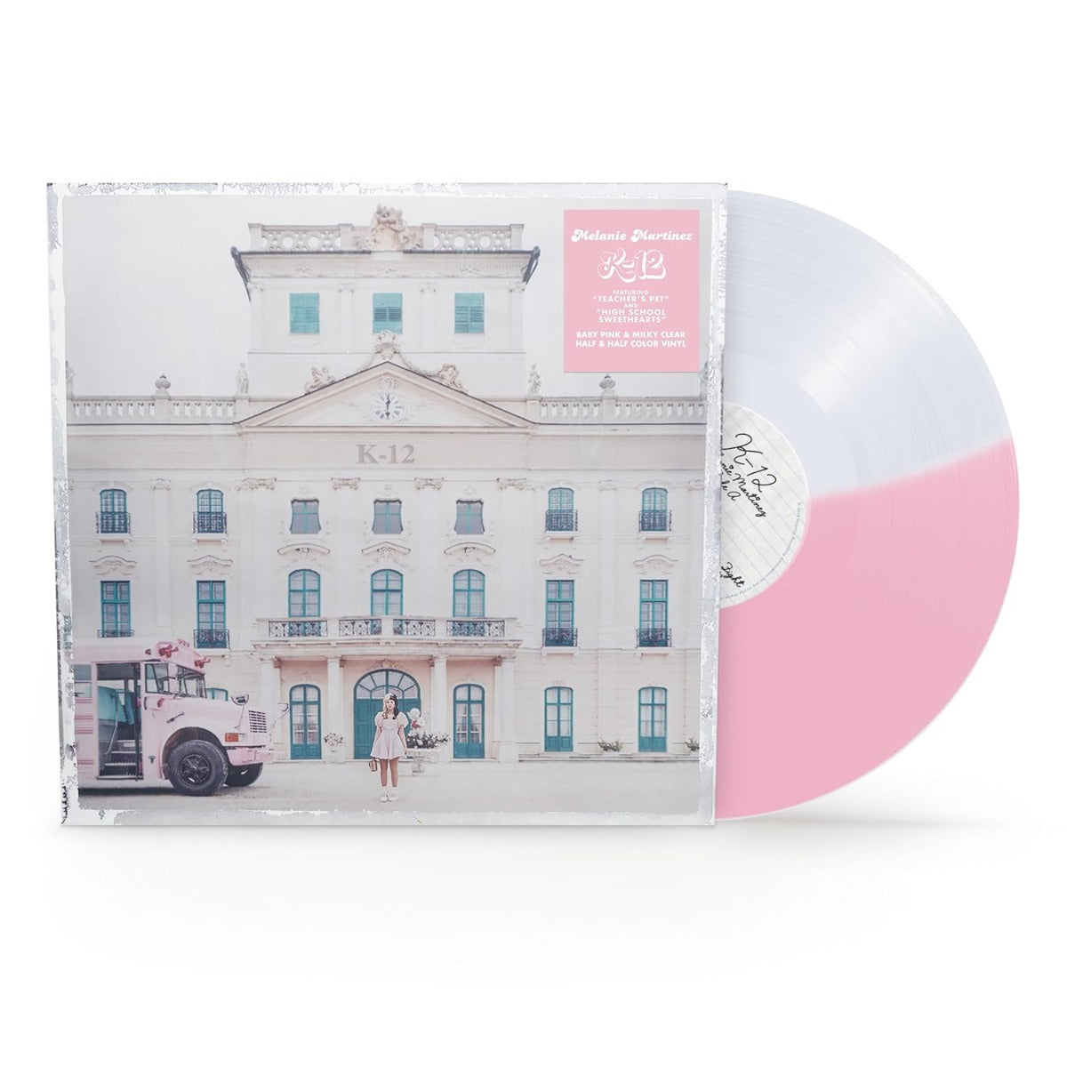 Melanie Martinez - K12 (Limited Edition, Half Baby Pink & Half Milky Clear Colored Vinyl) [Import] | Vinyl