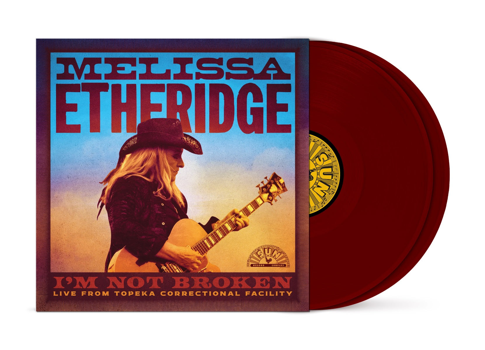 Melissa Etheridge | I'm Not Broken (Live From Topeka Correctional Facility) (Maroon Colored Vinyl) (2 Lp's) | Vinyl