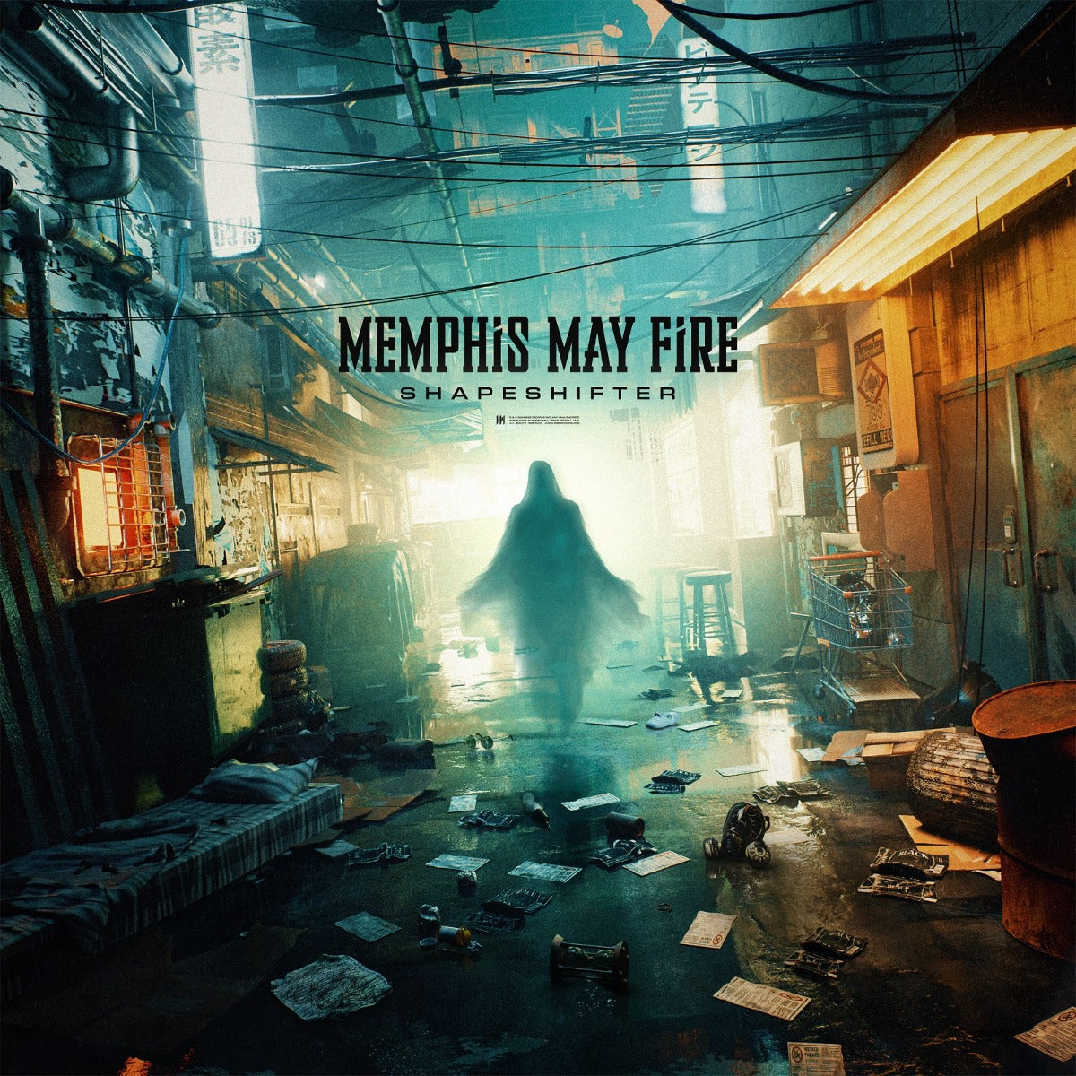 Memphis May Fire - Shapeshifter (Black & Gray Quad Splatter Colored Vinyl) | Vinyl