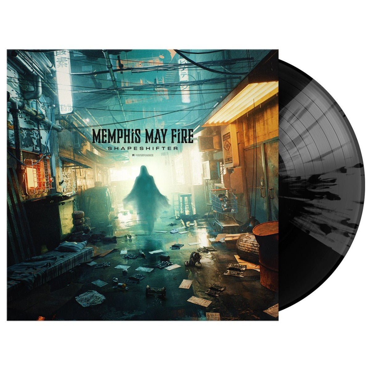 Memphis May Fire | Shapeshifter (Black & Gray Quad Splatter Colored Vinyl) | Vinyl