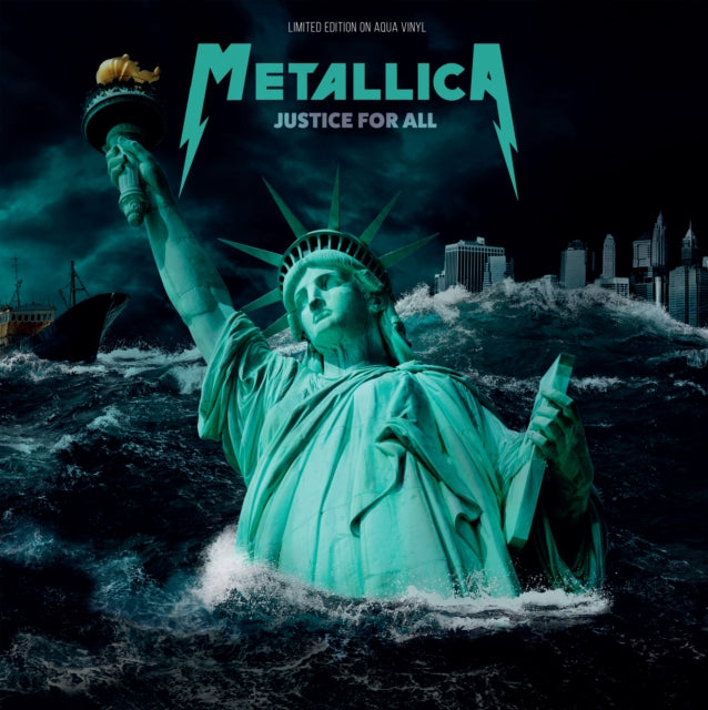 Metallica - Justice For All: Woodstock 1994 (Aqua Vinyl) [Import] | Vinyl