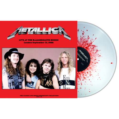 Metallica | Live at the Hammersmith Odeon, London, 1986 (180 Gram Splatter Vinyl) [Import] | Vinyl