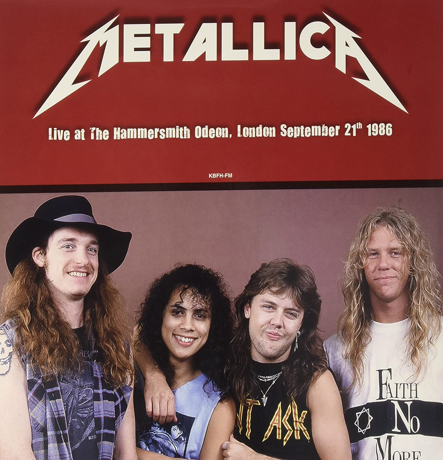 Metallica - Live At The Hammersmith Odeon London September 21th 1986 (Red Vinyl) [Import] | Vinyl