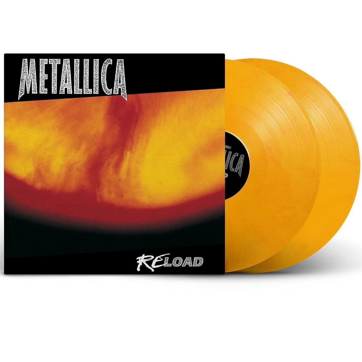 Metallica - ReLoad: Remastered (Limited Edition, "Flaming Fuel" Yellow Colored Vinyl) [Import] (2 Lp's) | Vinyl