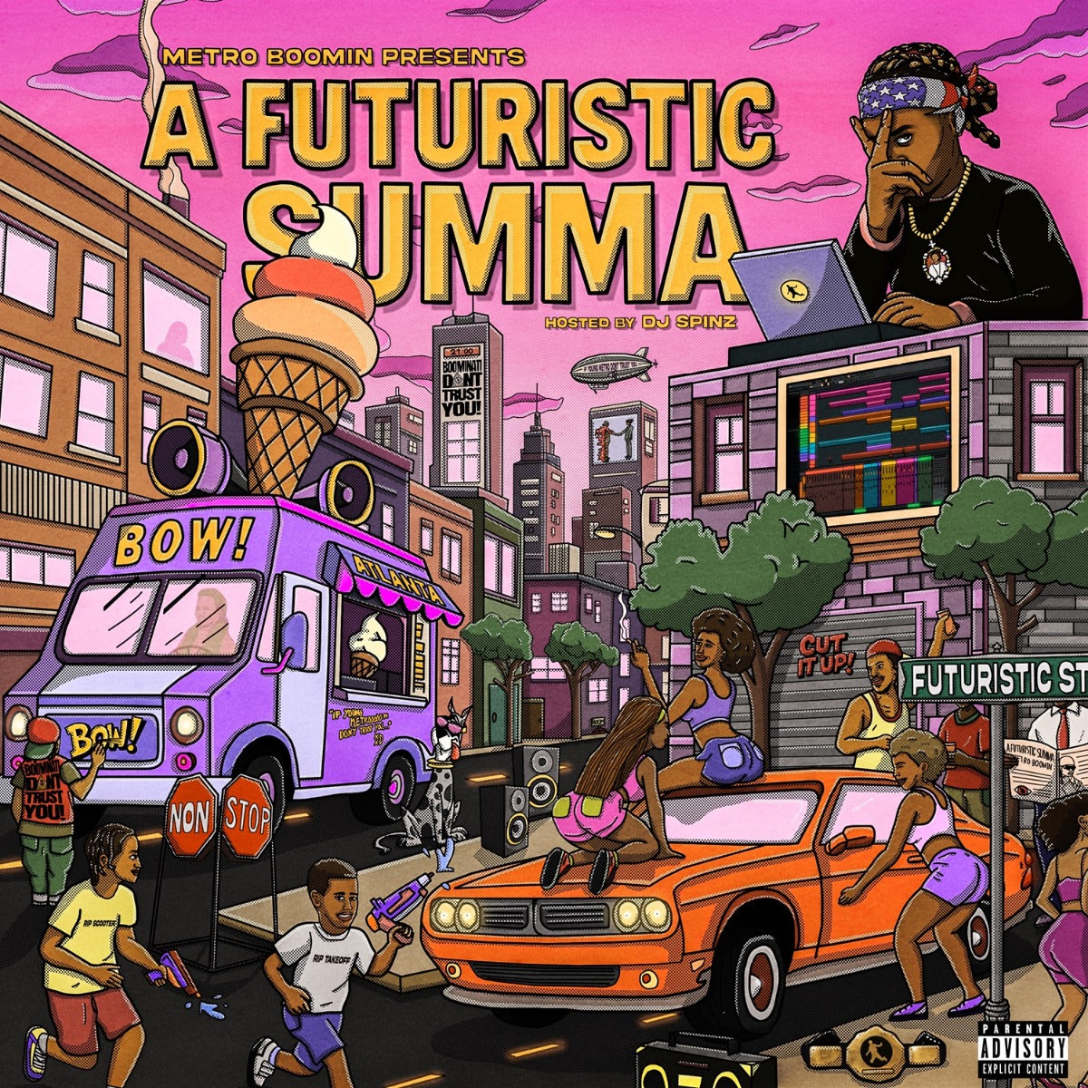 Metro Boomin - Metro Boomin Presents: A Futuristic Summa (CD) [Explicit Content] | CD