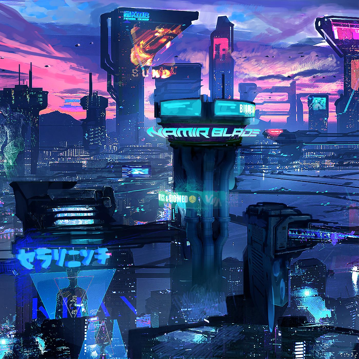 Namir Blade | Metropolis (PURPLE & PINK SWIRL VINYL) | Vinyl