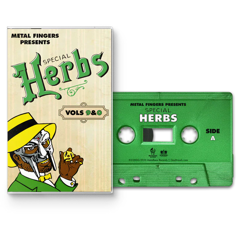 MF Doom | Metal Fingers Presents: Special Herbs Vol. 9 & 10 | Cassette