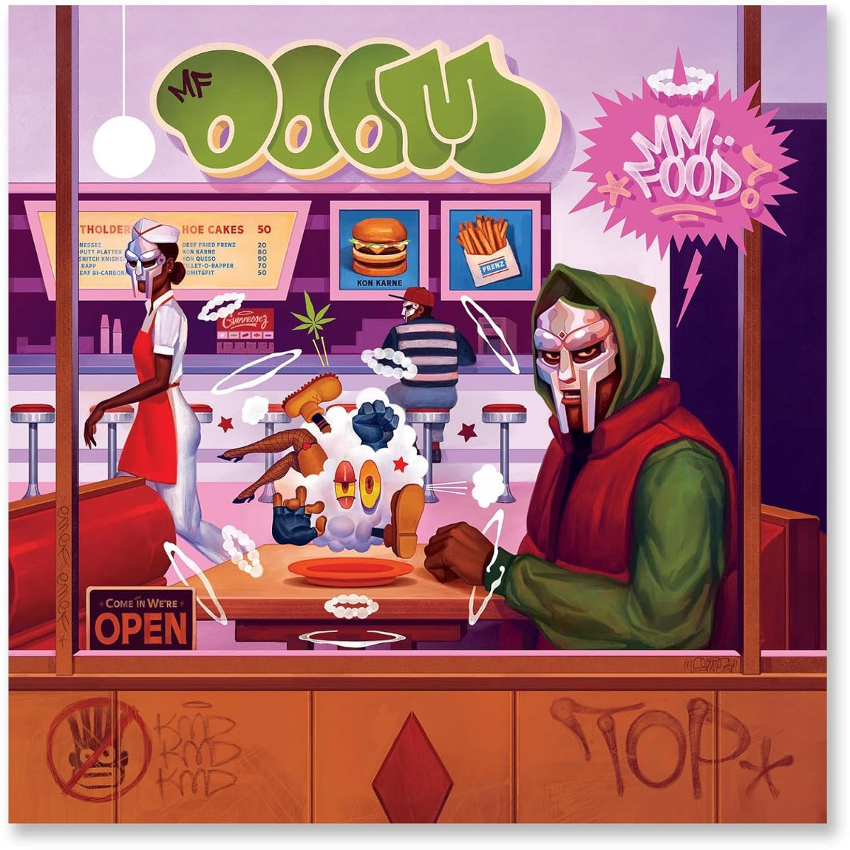 MF Doom | Mm..Food? (20th Anniversary Edition) [Explicit Content] (Sweet Tart Colored Vinyl) (2 Lp's) | Vinyl