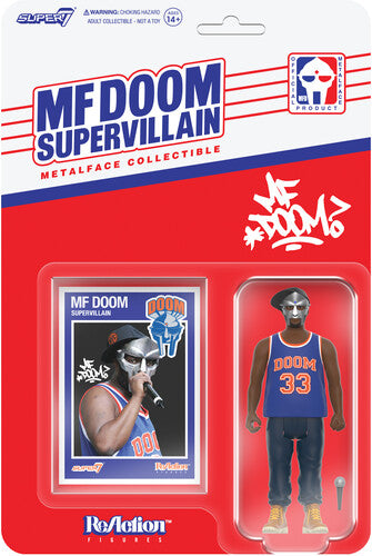 MF Doom - Super7 - MF Doom- ReAction Figures Wv3 - MF DOOM (NYC) (Action Figure) | Action Figure