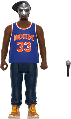 MF Doom - Super7 - MF Doom- ReAction Figures Wv3 - MF DOOM (NYC) (Action Figure) | Action Figure