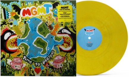 MGMT | Time To Pretend (Banana Yellow Colored Vinyl, Extended Play) | Vinyl
