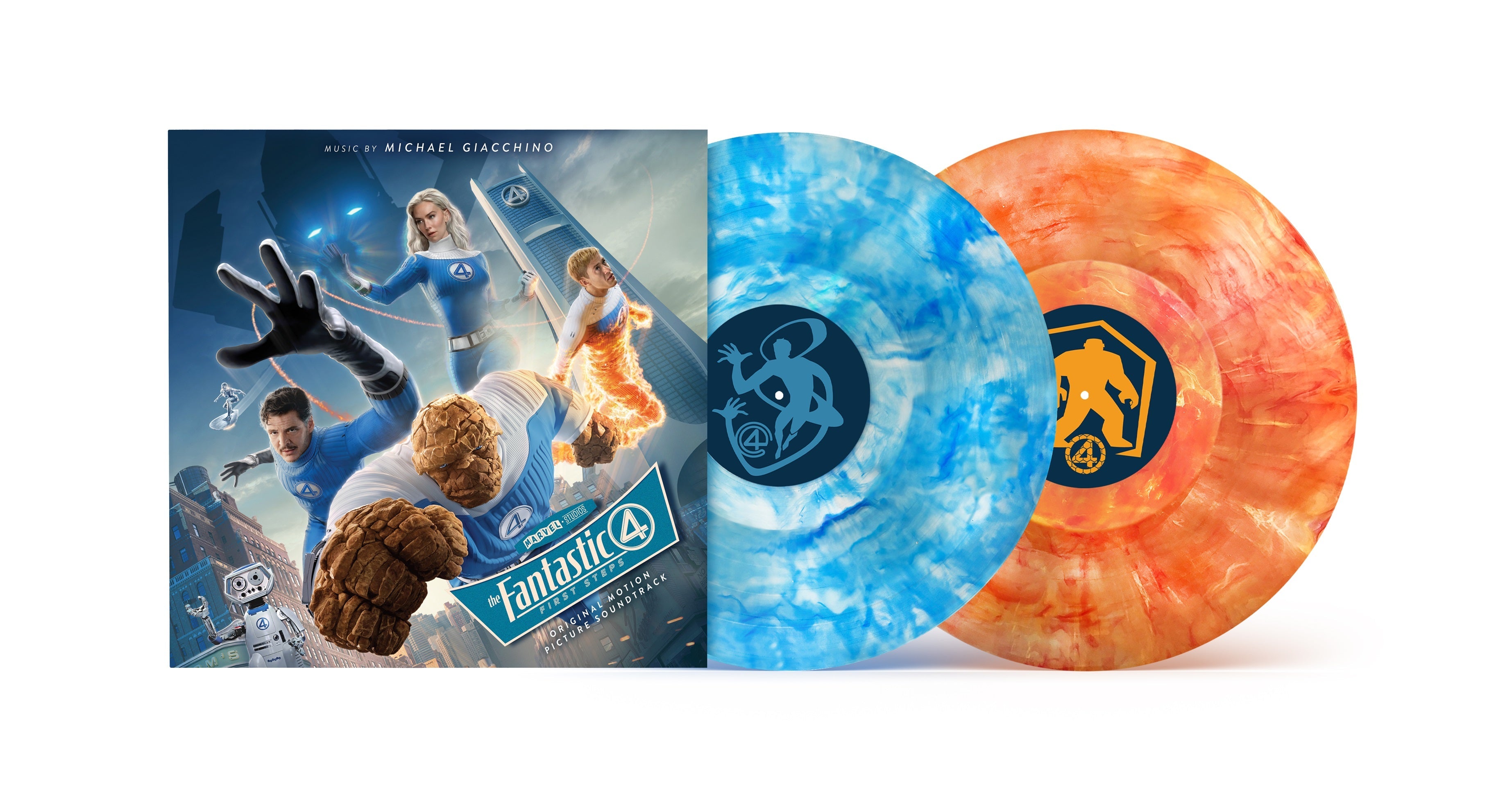 Michael Giacchino - The Fantastic Four: First Steps (Original Motion Picture Soundtrack) [Color 2LP] | Vinyl
