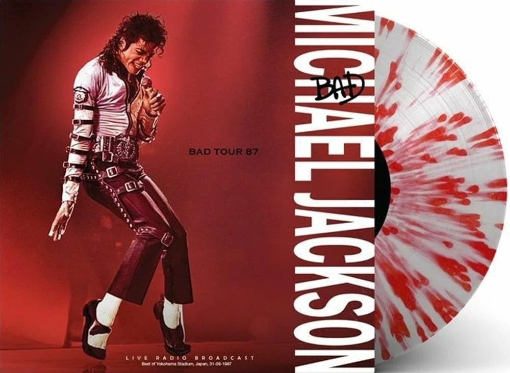 Michael Jackson - Bad Tour 87 (Limited Edition, White & Red Splatter Colored Vinyl) [Import] | Vinyl