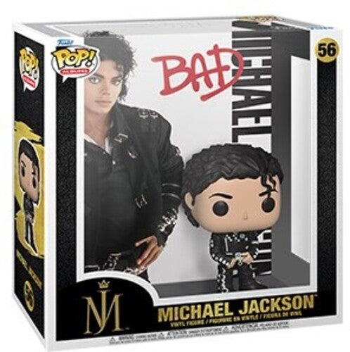 Michael Jackson - FUNKO POP! ALBUMS: Michael Jackson Bad (Large Item, Vinyl Figure) | Action Figure