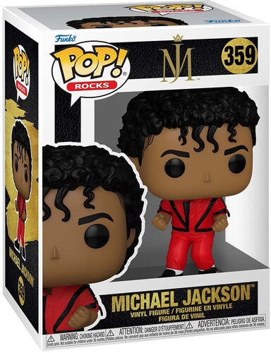 Michael Jackson - FUNKO POP! ROCKS: Michael Jackson(Thriller) (Vinyl Figure) | Action Figure