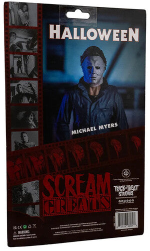 Michael Myers | Trick or Treat Studios - Halloween (1978) - Scream Greats - Michael Myers 8" Action Figure (Large Item, Figure, Collectible) | Action Figure