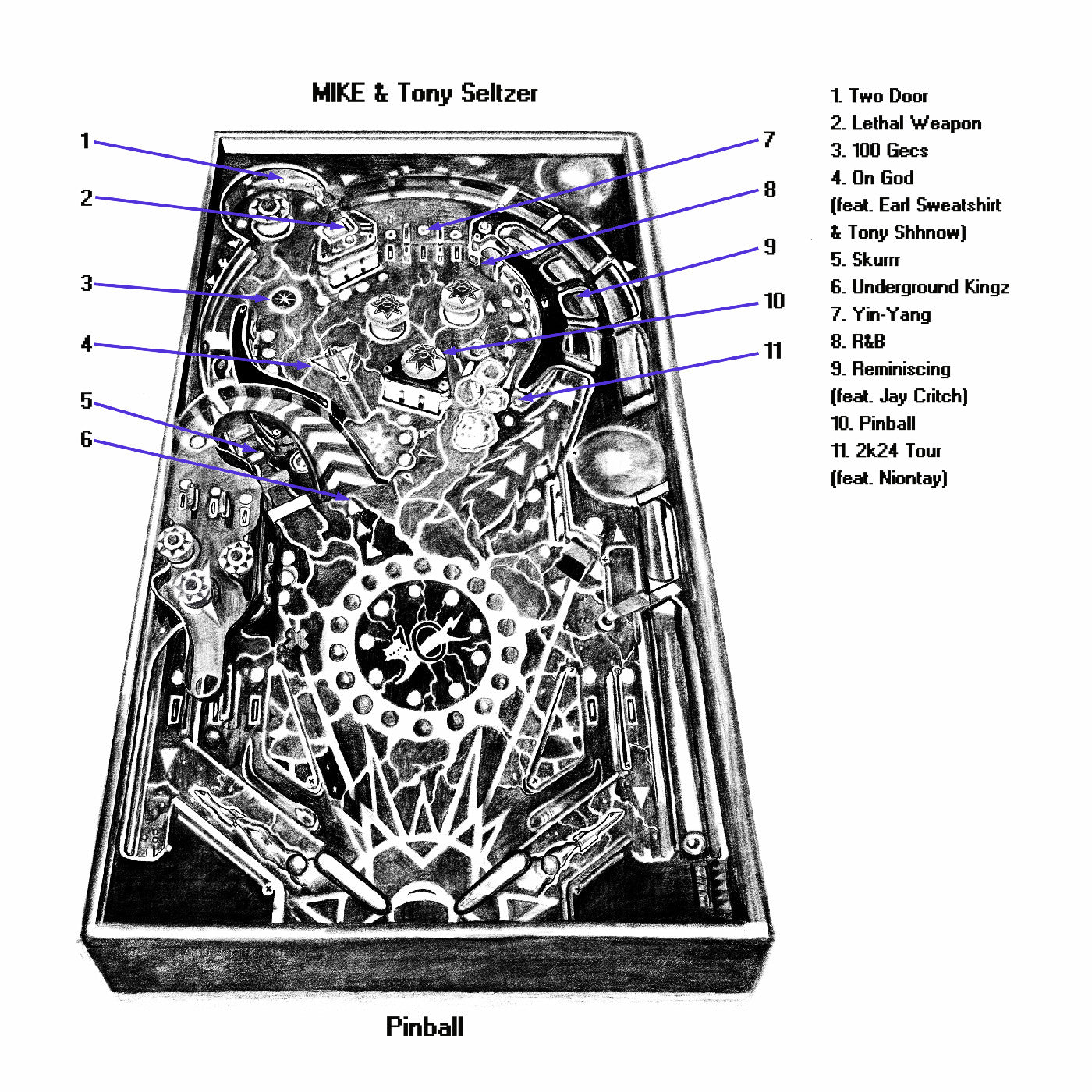 Mike & Tony Seltzer | Pinball | Vinyl
