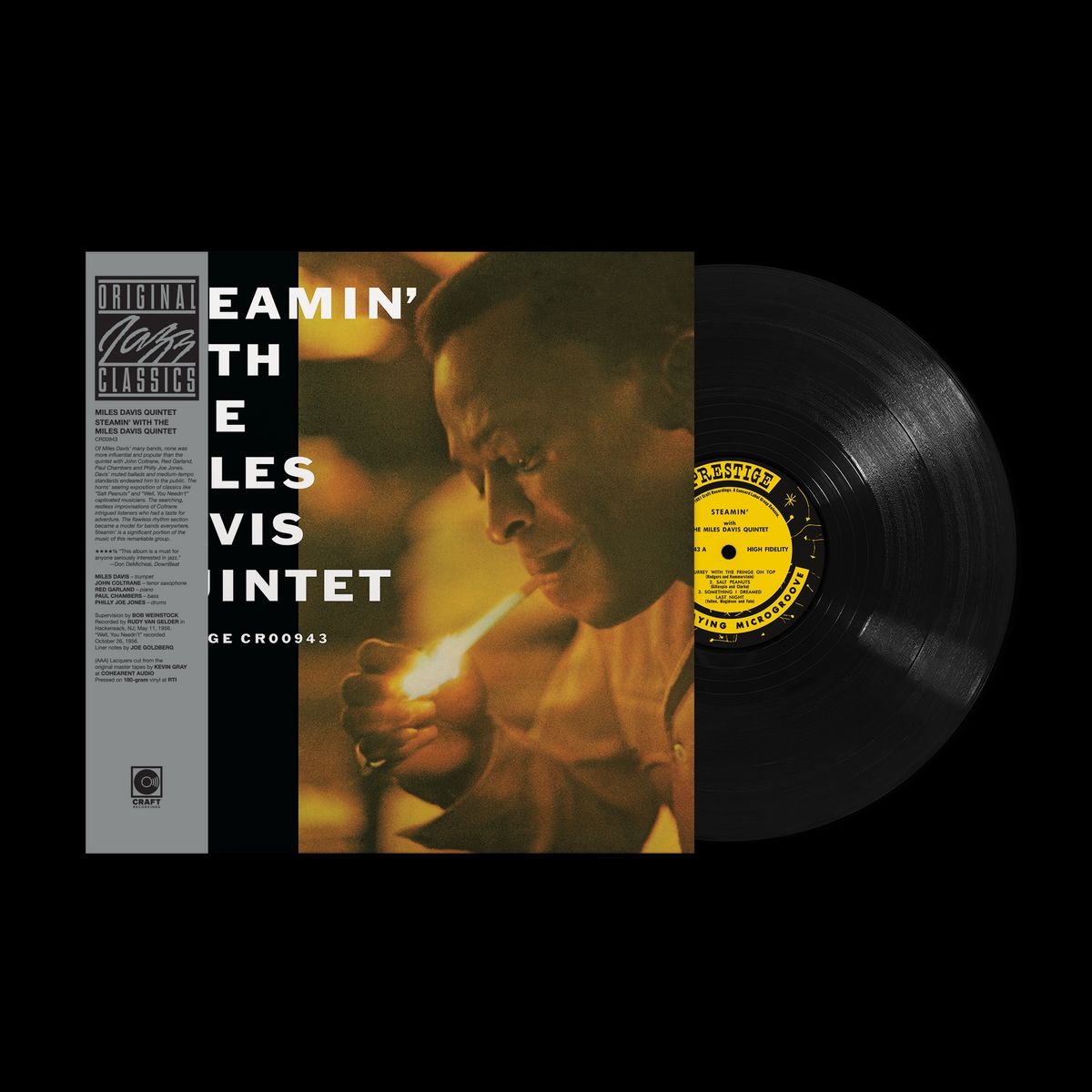 Miles Davis Quintet - Steamin' with the Miles Davis Quintet (Original Jazz Classics Series) (180G) [LP] | Vinyl