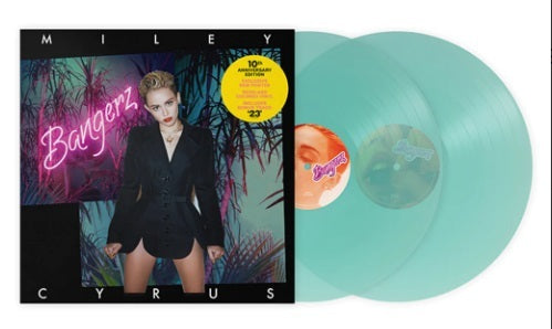 Miley Cyrus - Bangerz (Limited Edition, Sea Glass Vinyl, Gatefold Jacket, Poster, 10th Anniversary) [Import] (2 Lp's) | Vinyl