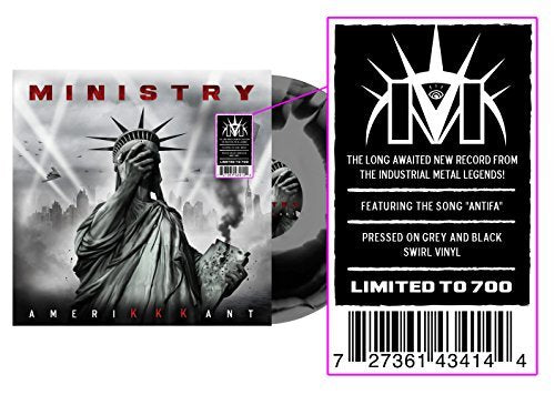 Ministry - Amerikkkant (Black & Grey Swirl Vinyl) | Vinyl