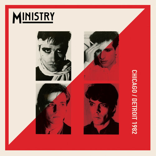 Ministry - Chicago/ Detroit 1982 (Red Marble Colored Vinyl) | Vinyl