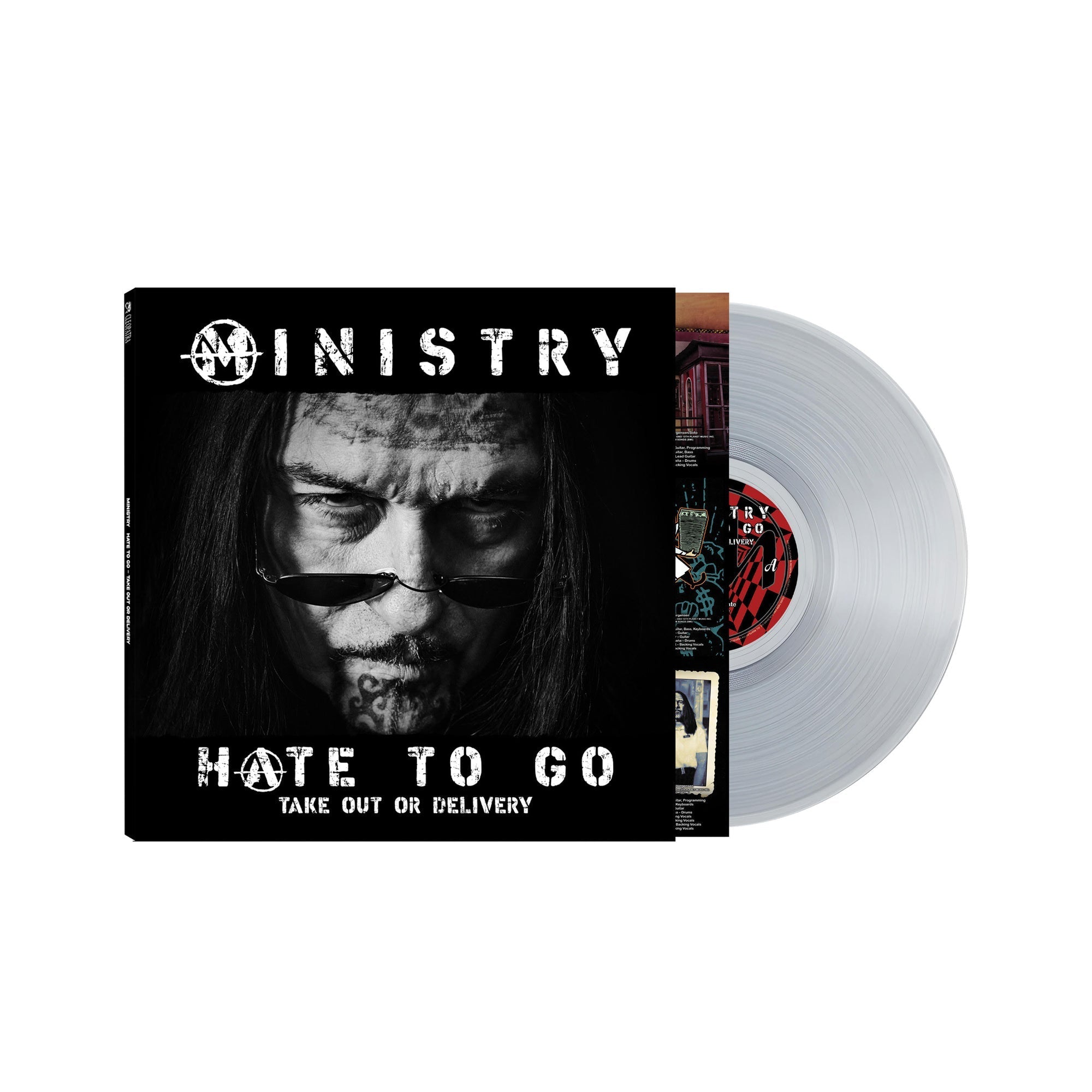 Ministry - Hate To Go - Take Out Or Delivery (Limited Edition) [Clear Vinyl] | Vinyl