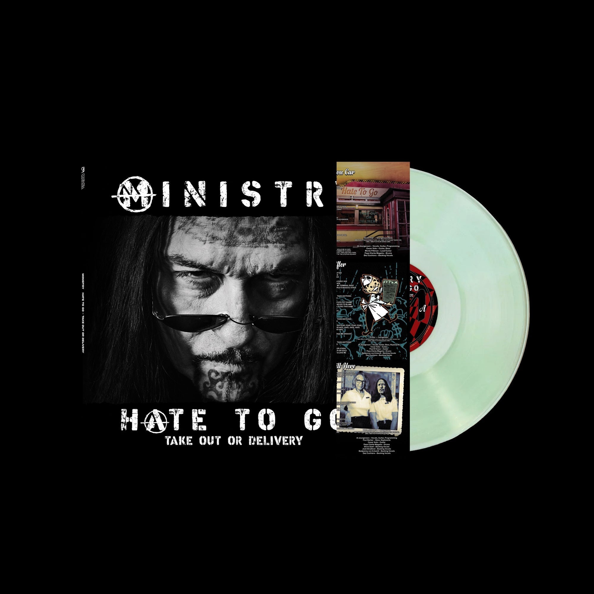 Ministry - Hate To Go - Take Out Or Delivery (Limited Edition) [Coke Bottle Green Vinyl] | Vinyl