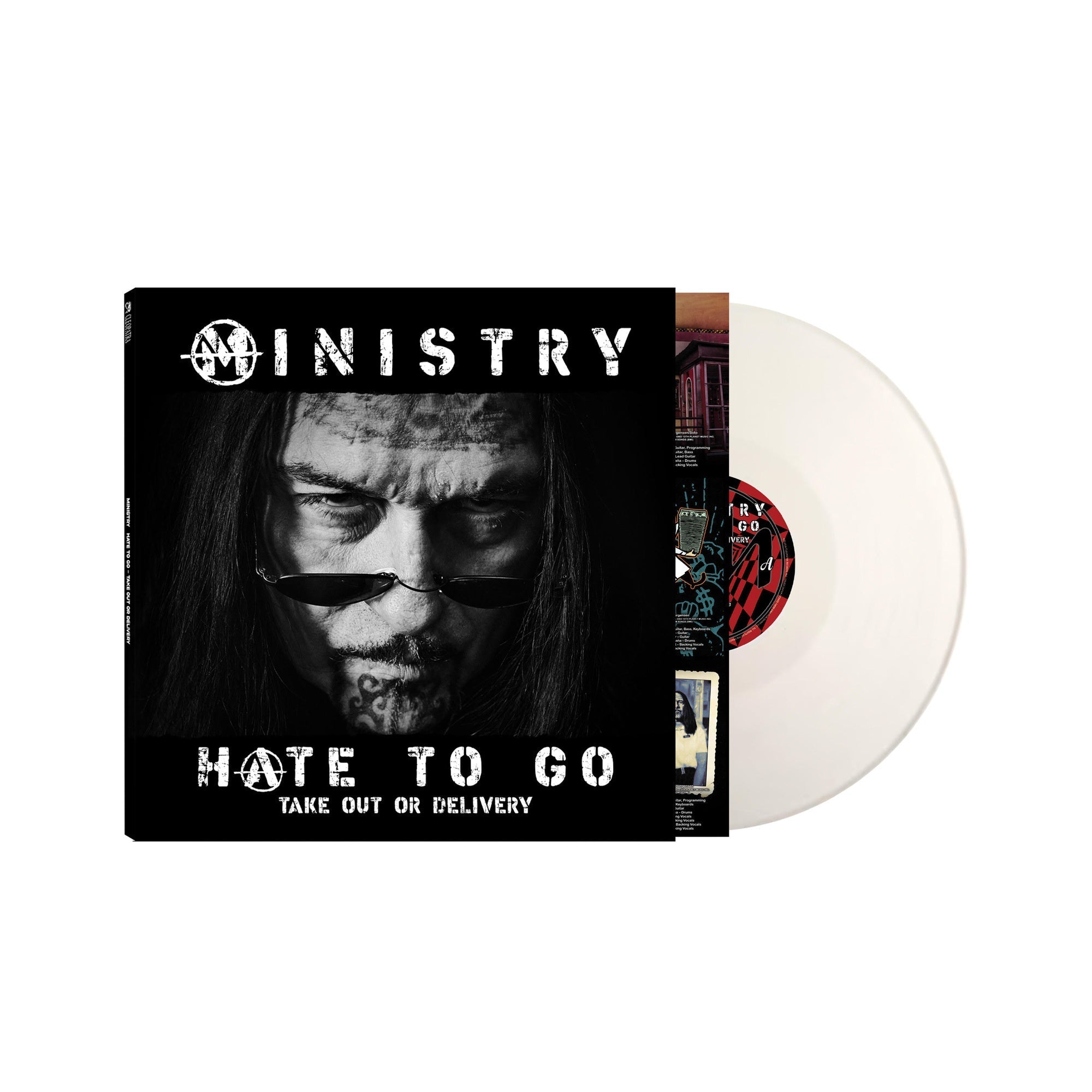 Ministry - Hate To Go - Take Out Or Delivery (Limited Edition) [White Vinyl] | Vinyl
