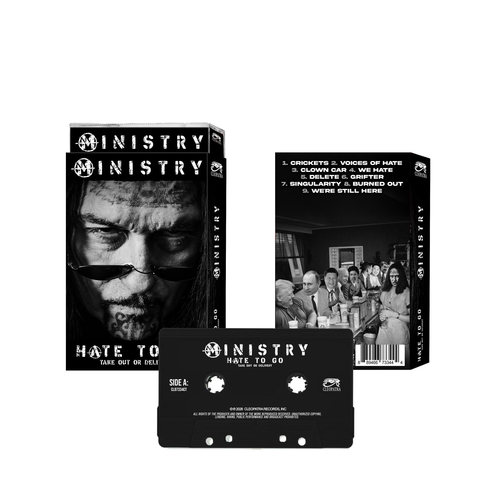 Ministry - Hate To Go - Take Out Or Delivery | Cassette