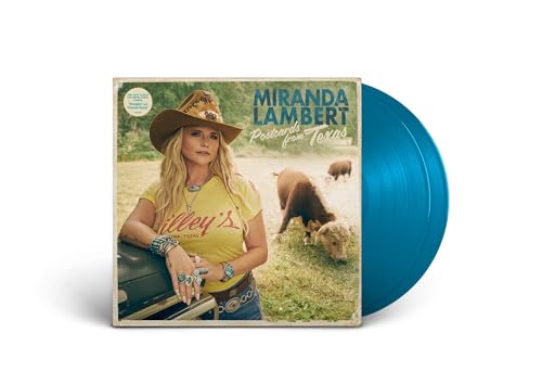 Miranda Lambert - Postcards From Texas [Explicit Content] (Sea Blue Colored Vinyl, Postcard) (2 Lp's) | Vinyl