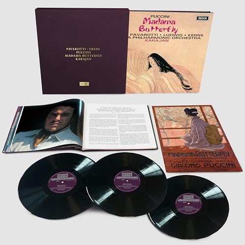 Mirella Freni/Luciano Pavarotti/Wiener Philharmoni - Puccini: Madama Butterfly [180G 3Lp] | Vinyl