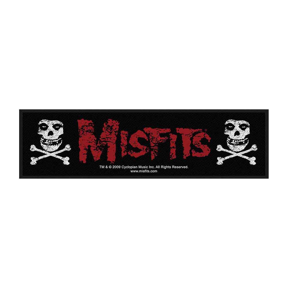 Misfits - Cross Bones Super Strip Patch | Merchandise