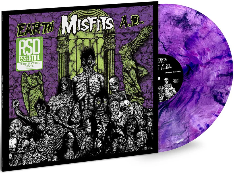 Misfits | Earth A.D./ Wolfs Blood (Purple Swirl Vinyl, RSD Essential) | Vinyl