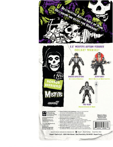 Misfits | Super7 - Misfits - Vintage Figures Wv1 - Danzig (Skeleton Shirt) (Large Item, Collectible, Figure, Action Figure) | Action Figure