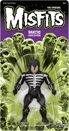 Misfits | Super7 - Misfits - Vintage Figures Wv1 - Danzig (Skeleton Shirt) (Large Item, Collectible, Figure, Action Figure) | Action Figure