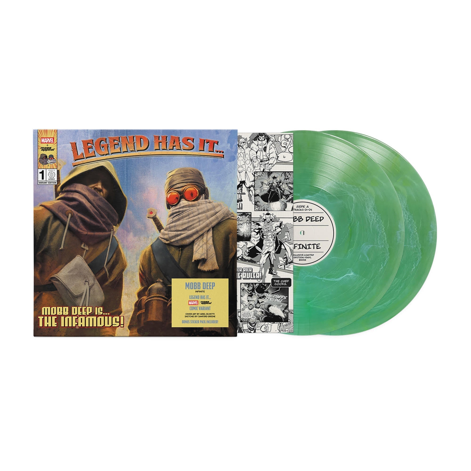 Mobb Deep - Infinite [Green Marble] [2LP] | Vinyl