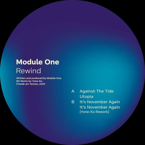 Module One - Rewind [12"] | Vinyl