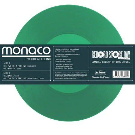 Monaco - I'Ve Got A Feeling [Translucent Green Vinyl] | Vinyl