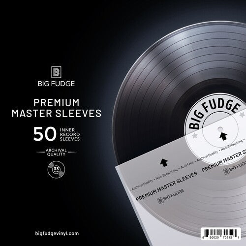 Monostereo One Stop - 12-Inch Vinyl Lp Record Premium Master Inner Sleeves 50 Pack Clear | Record Sleeves