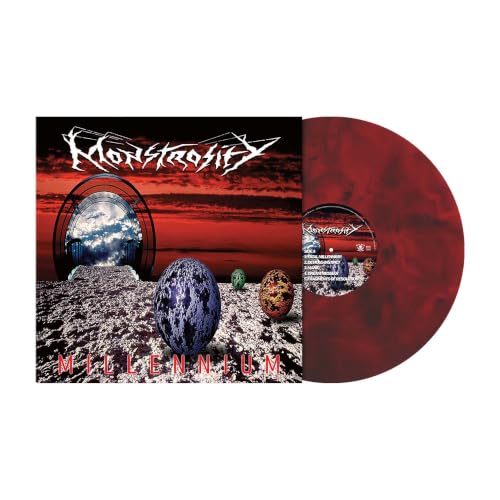 Monstrosity - Millennium ["Galaxy" Red Black Marble Vinyl] | Vinyl